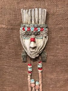 Luz Angela Crawford - Clay Masks