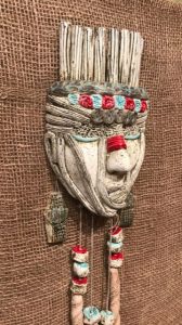 Luz Angela Crawford - Clay Masks