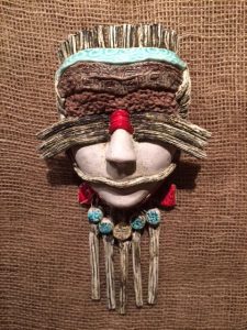 Luz Angela Crawford - Clay Masks
